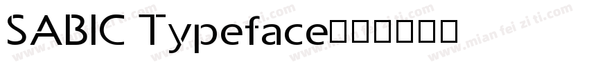 SABIC Typeface字体转换